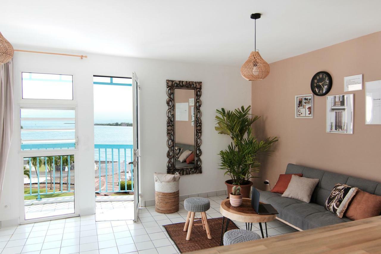 דירות פואנט-א-פיטרה Ocean View And Exclusive Flat Le Croisieriste מראה חיצוני תמונה